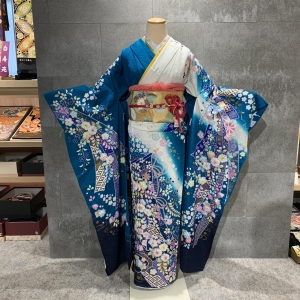 辻が花 振袖 創業128年 川平屋 名古屋栄店